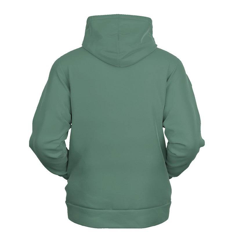Medium Fully-Muted Green Hoodie (BGG2-FM-ME) - Ghost Back