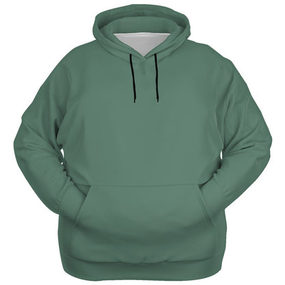 Medium Fully-Muted Green Hoodie PLUS (BGG2-FM-ME) - Ghost Front PLUS