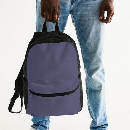 Medium Fully-Muted Indigo Canvas Backpack (PUI2-FM-ME) - Man Holding