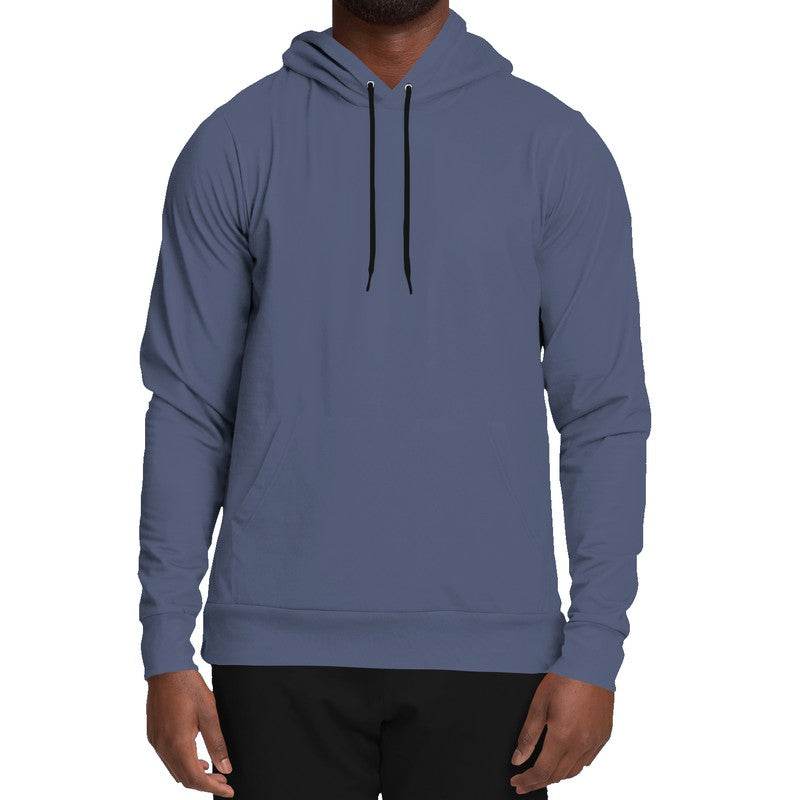 Medium Fully-Muted Indigo Hoodie (I-FM-ME) - Man Front