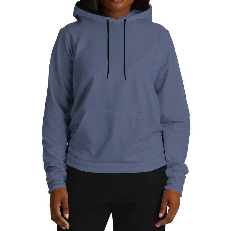 Medium Fully-Muted Indigo Hoodie (I-FM-ME) - Woman Front
