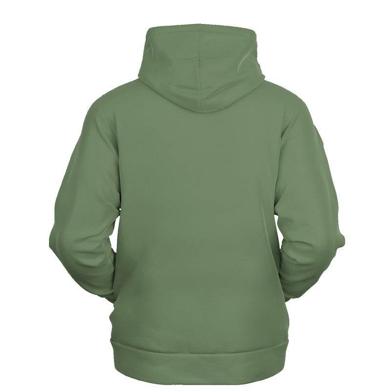 Medium Fully-Muted Lime Hoodie (GL2-FM-ME) - Ghost Back