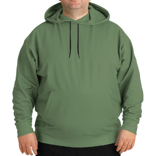 Medium Fully-Muted Lime Hoodie PLUS (GL2-FM-ME) - Man Front PLUS