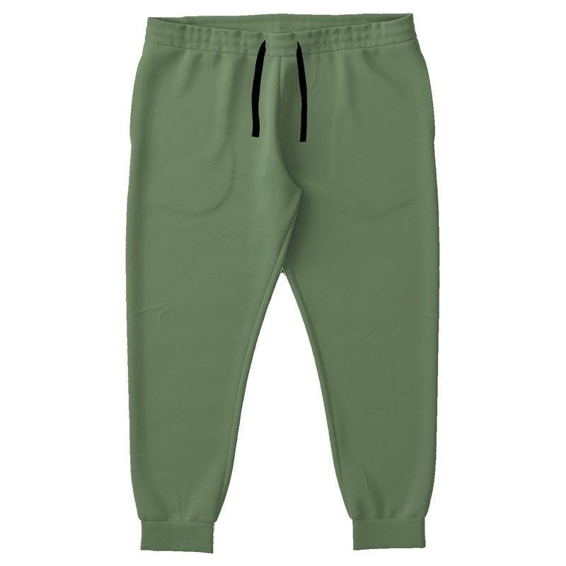 Medium Fully-Muted Lime Joggers PLUS (GL2-FM-ME) - Front PLUS