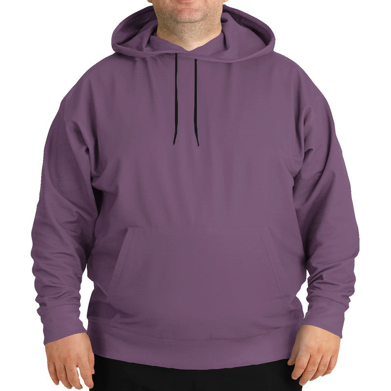 Medium Fully-Muted Magenta Hoodie PLUS (M-FM-ME) - Man Front PLUS