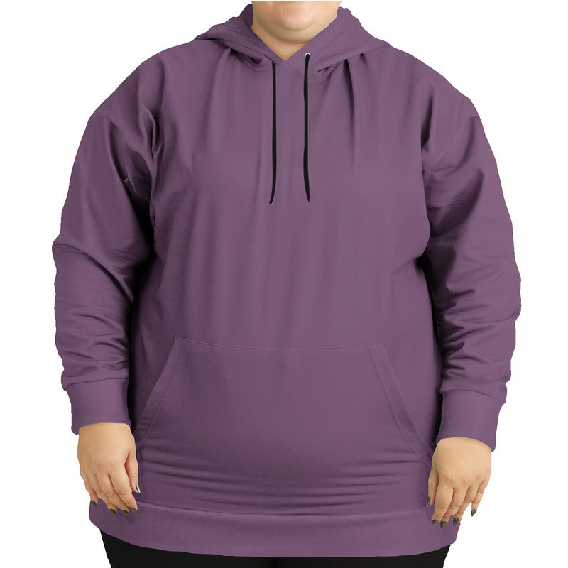 Medium Fully-Muted Magenta Hoodie PLUS (M-FM-ME) - Woman Front PLUS