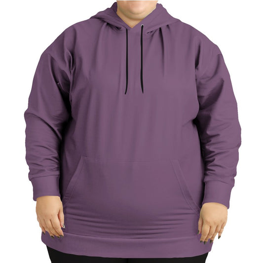 Medium Fully-Muted Magenta Hoodie PLUS (M-FM-ME) - Woman Front PLUS