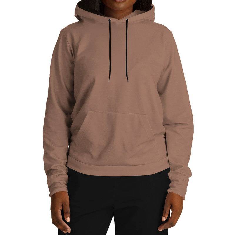 Medium Fully-Muted Orange Hoodie (OR2-FM-ME) - Woman Front