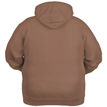 Medium Fully-Muted Orange Hoodie PLUS (OR2-FM-ME) - Ghost Back PLUS
