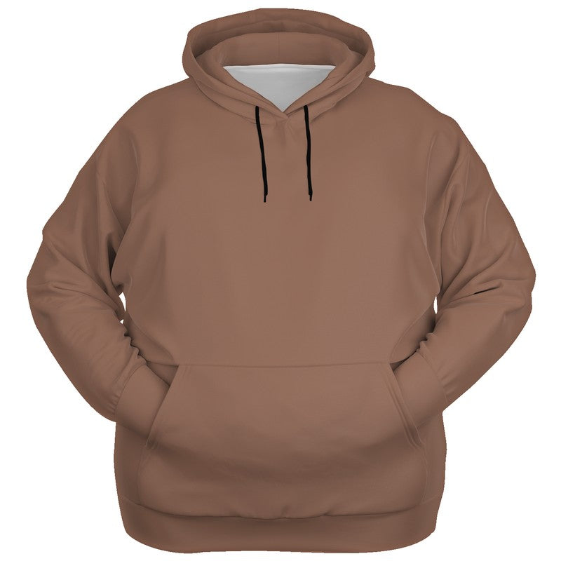 Medium Fully-Muted Orange Hoodie PLUS (OR2-FM-ME) - Ghost Front PLUS