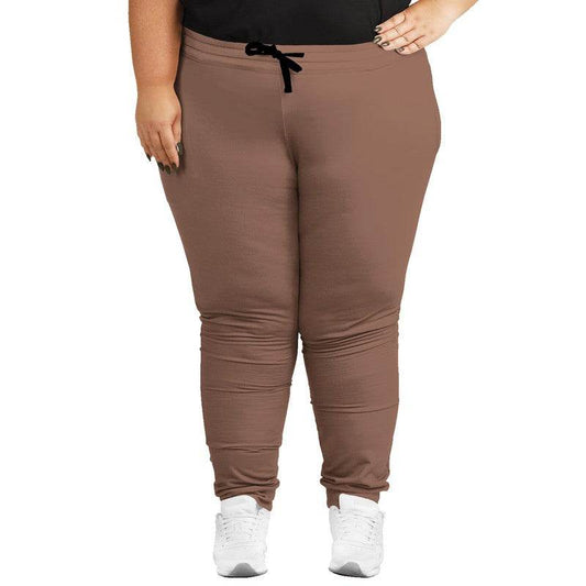 Medium Fully-Muted Orange Joggers PLUS (OR2-FM-ME) - Woman Front PLUS