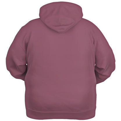 Medium Fully-Muted Pink Hoodie PLUS (PI-FM-ME) - Ghost Back PLUS
