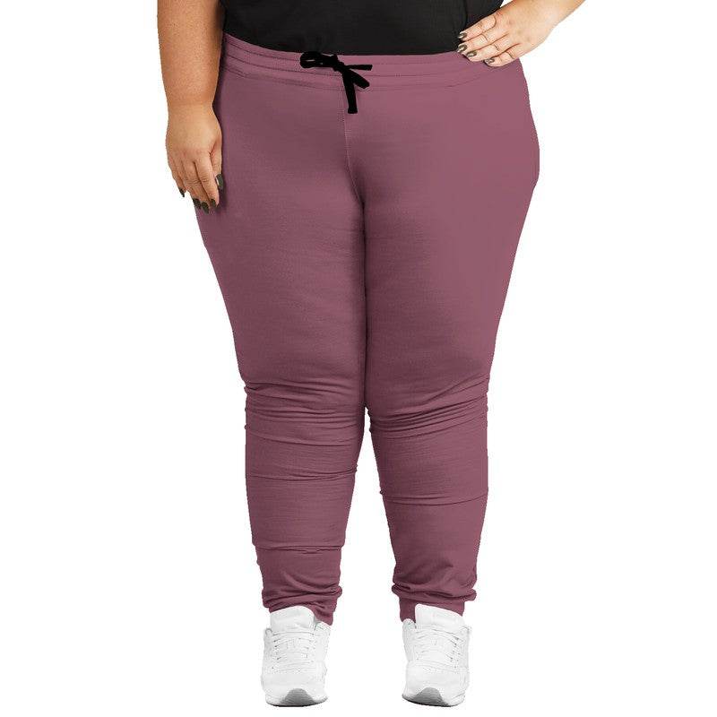 Medium Fully-Muted Pink Joggers PLUS (PI-FM-ME) - Woman Front PLUS