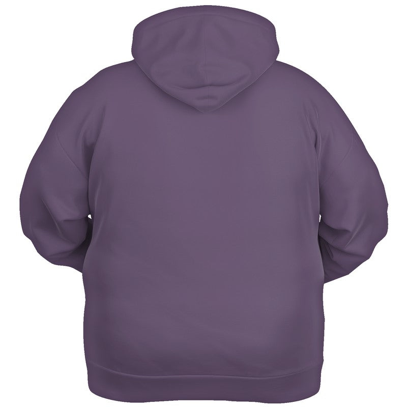 Medium Fully-Muted Purple Hoodie PLUS (MPU2-FM-ME) - Ghost Back PLUS