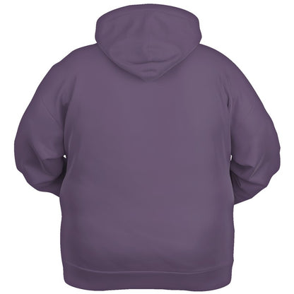 Medium Fully-Muted Purple Hoodie PLUS (MPU2-FM-ME) - Ghost Back PLUS
