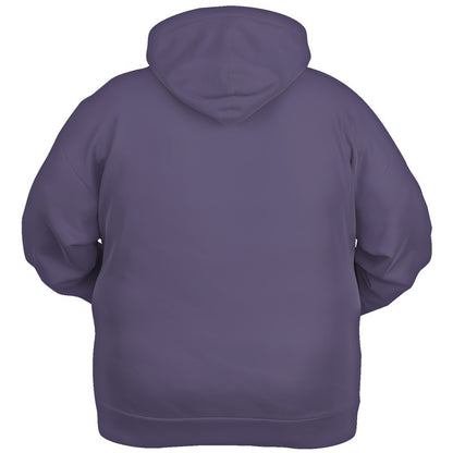 Medium Fully-Muted Purple Hoodie PLUS (PU-FM-ME) - Ghost Back PLUS