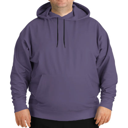 Medium Fully-Muted Purple Hoodie PLUS (PU-FM-ME) - Man Front PLUS