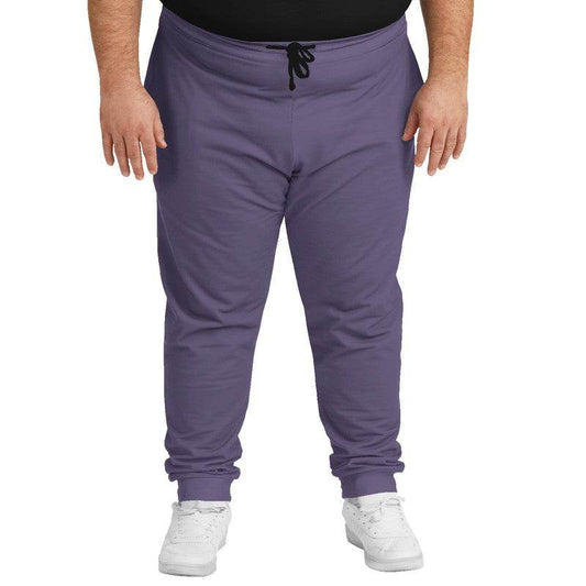 Medium Fully-Muted Purple Joggers PLUS (PU-FM-ME) - Man Front PLUS