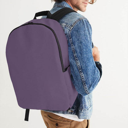 Medium Fully-Muted Purple Waterproof Backpack (MPU2-FM-ME) - Man CloseUp