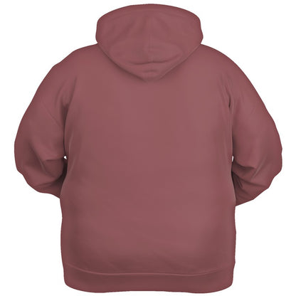 Medium Fully-Muted Red Hoodie PLUS (RPI2-FM-ME) - Ghost Back PLUS