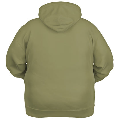 Medium Fully-Muted Yellow Hoodie PLUS (LY2-FM-ME) - Ghost Back PLUS