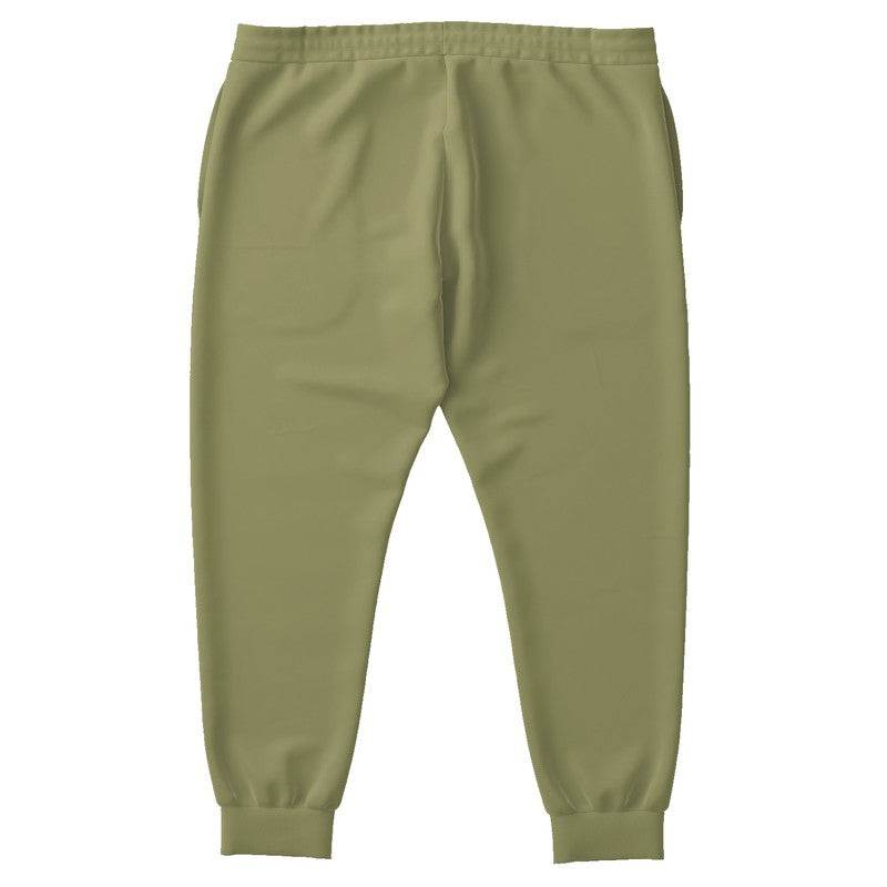 Medium Fully-Muted Yellow Joggers PLUS (LY2-FM-ME) - Back PLUS