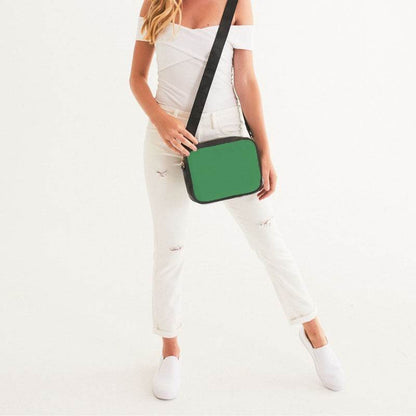 Medium Green Crossbody Bag (G-ME-ME) - Woman Front