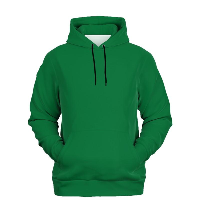 Medium Green Hoodie (C100M0Y100K45) - Ghost Front