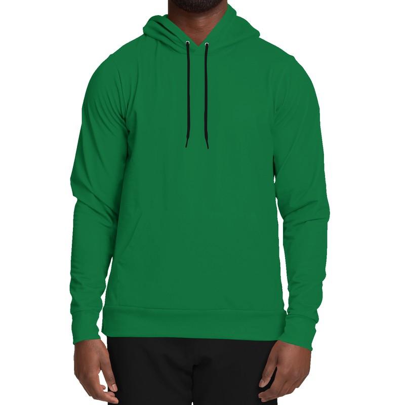 Medium Green Hoodie (C100M0Y100K45) - Man Front