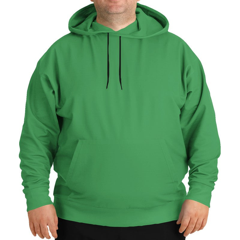 Medium Green Hoodie PLUS (G-ME-ME) - Man Front PLUS