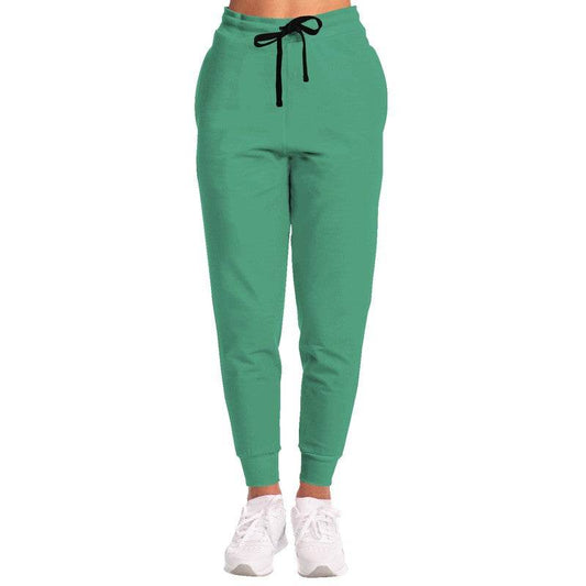 Medium Green Joggers (BGG2-ME-ME) - Woman Front