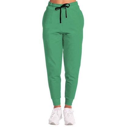 Medium Green Joggers (BGG3-ME-ME) - Woman Front