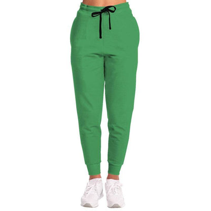 Medium Green Joggers (G-ME-ME) - Woman Front