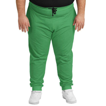Medium Green Joggers PLUS (G-ME-ME) - Man Front PLUS