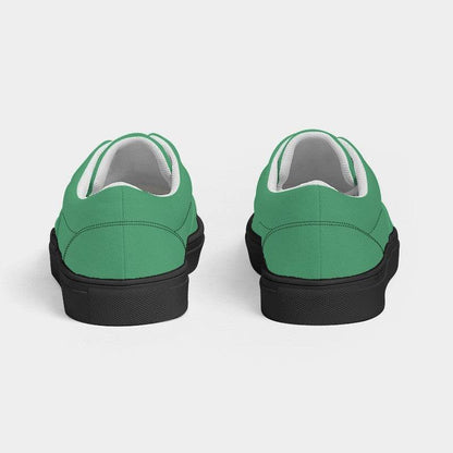 Medium Green Men's Canvas Sneakers (BGG3-ME-ME) - Back