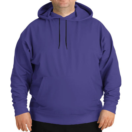 Medium Indigo Hoodie PLUS (PUI2-ME-ME) - Man Front PLUS
