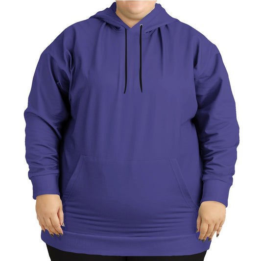 Medium Indigo Hoodie PLUS (PUI2-ME-ME) - Woman Front PLUS
