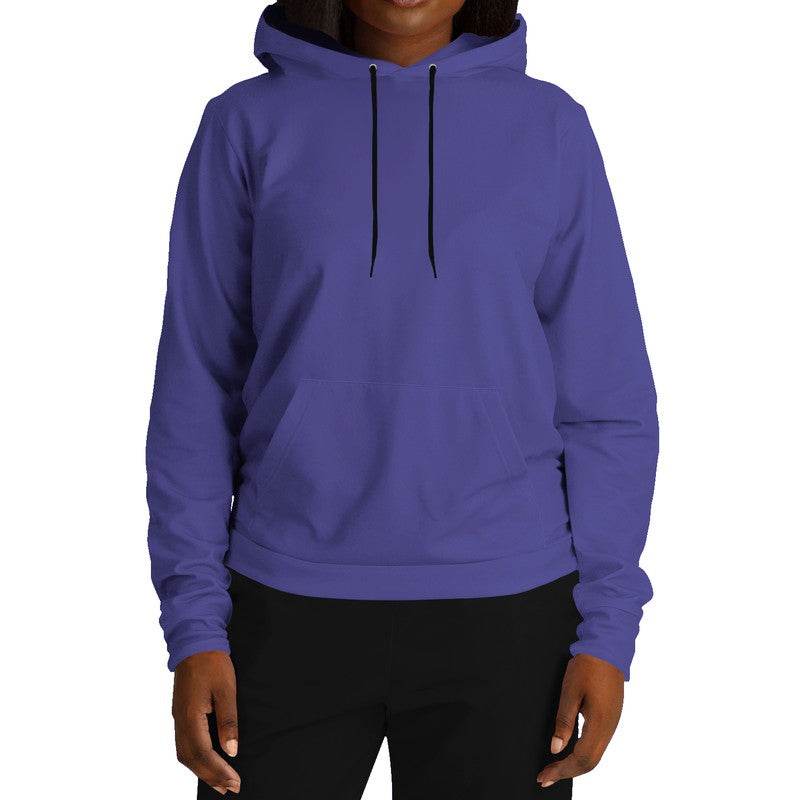 Medium Indigo Hoodie (PUI2-ME-ME) - Woman Front