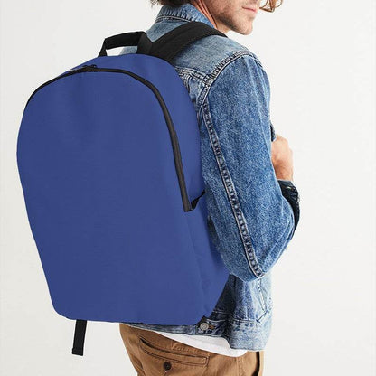 Medium Indigo Waterproof Backpack (I-ME-ME) - Man CloseUp