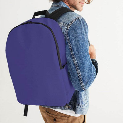 Medium Indigo Waterproof Backpack (PUI2-ME-ME) - Man CloseUp