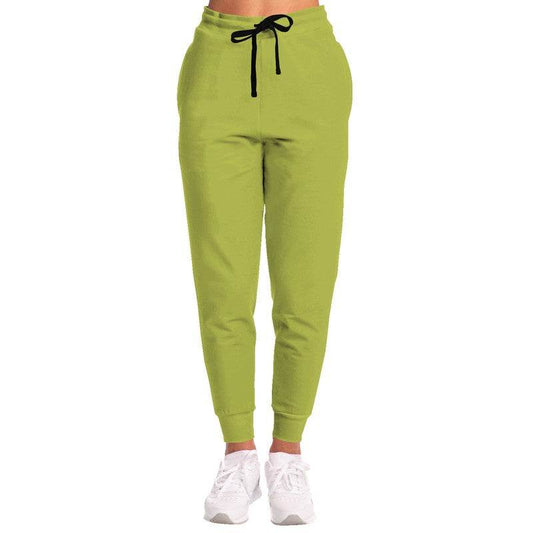 Medium Lime Joggers (LY1-ME-ME) - Woman Front