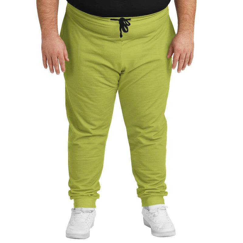 Medium Lime Joggers PLUS (LY1-ME-ME) - Man Front PLUS