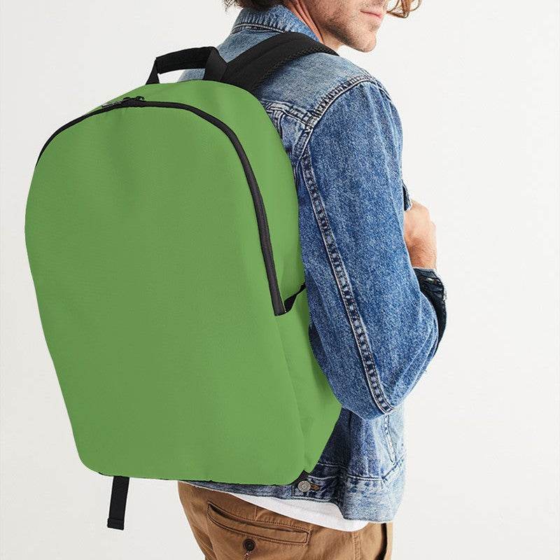 Medium Lime Waterproof Backpack (GL2-ME-ME) - Man CloseUp