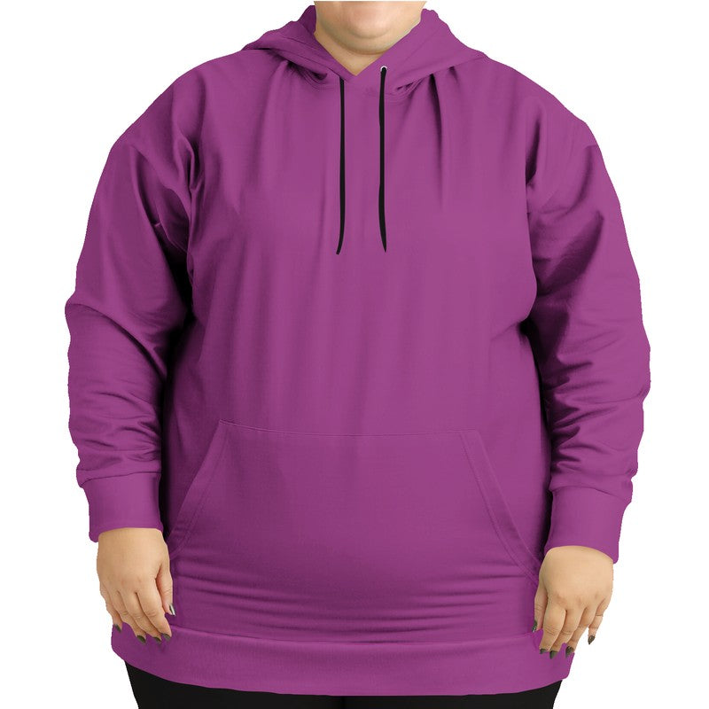 Medium Magenta Hoodie PLUS (PIM3-ME-ME) - Woman Front PLUS