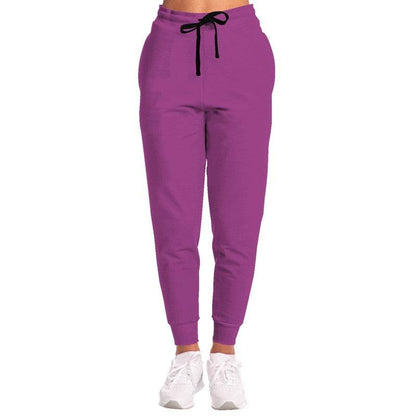 Medium Magenta Joggers (PIM3-ME-ME) - Woman Front