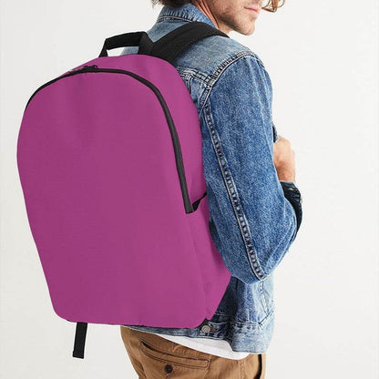 Medium Magenta Waterproof Backpack (PIM2-ME-ME) - Man CloseUp