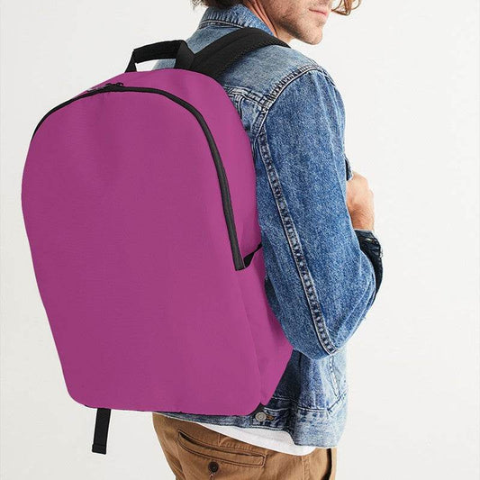 Medium Magenta Waterproof Backpack (PIM2-ME-ME) - Man CloseUp