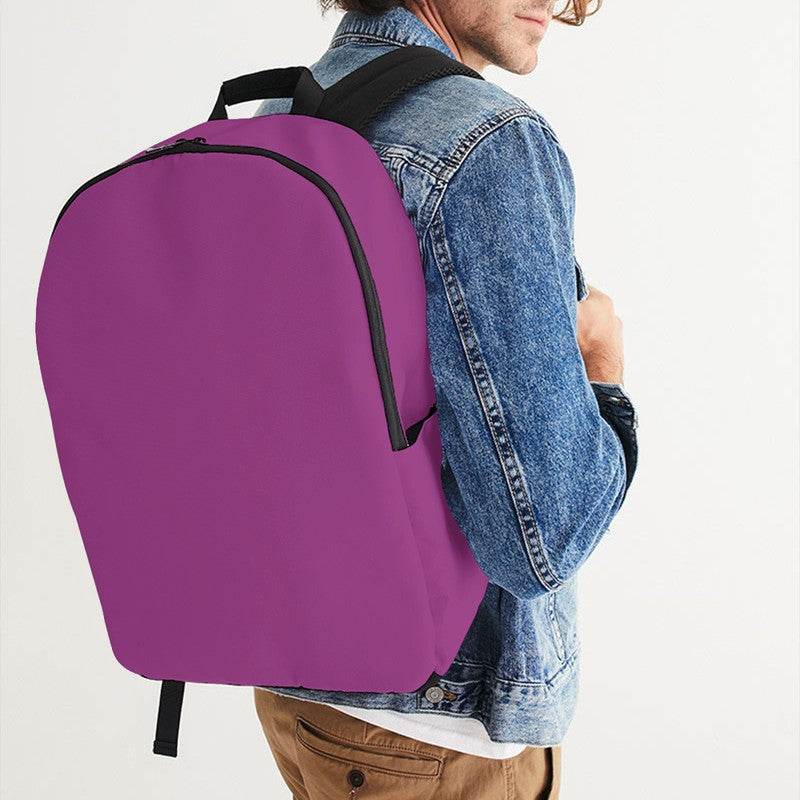 Medium Magenta Waterproof Backpack (PIM3-ME-ME) - Man CloseUp