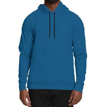 Medium Midtone Blue Hoodie (C80M40Y0K45) - Man Front