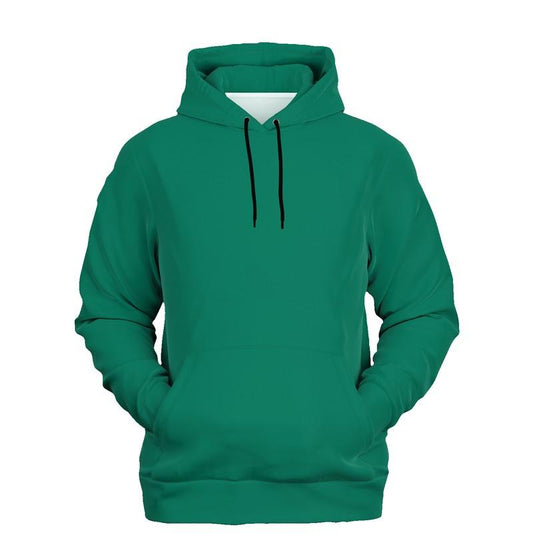 Medium Midtone Green Hoodie (C80M0Y60K45) - Ghost Front